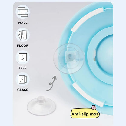Dog Slow Feeder Lick Bowl Slow Eating Dog Lick Bowl with Suction Cup Anti-Choking Snuffle Pet Calming Mat for Small Medium