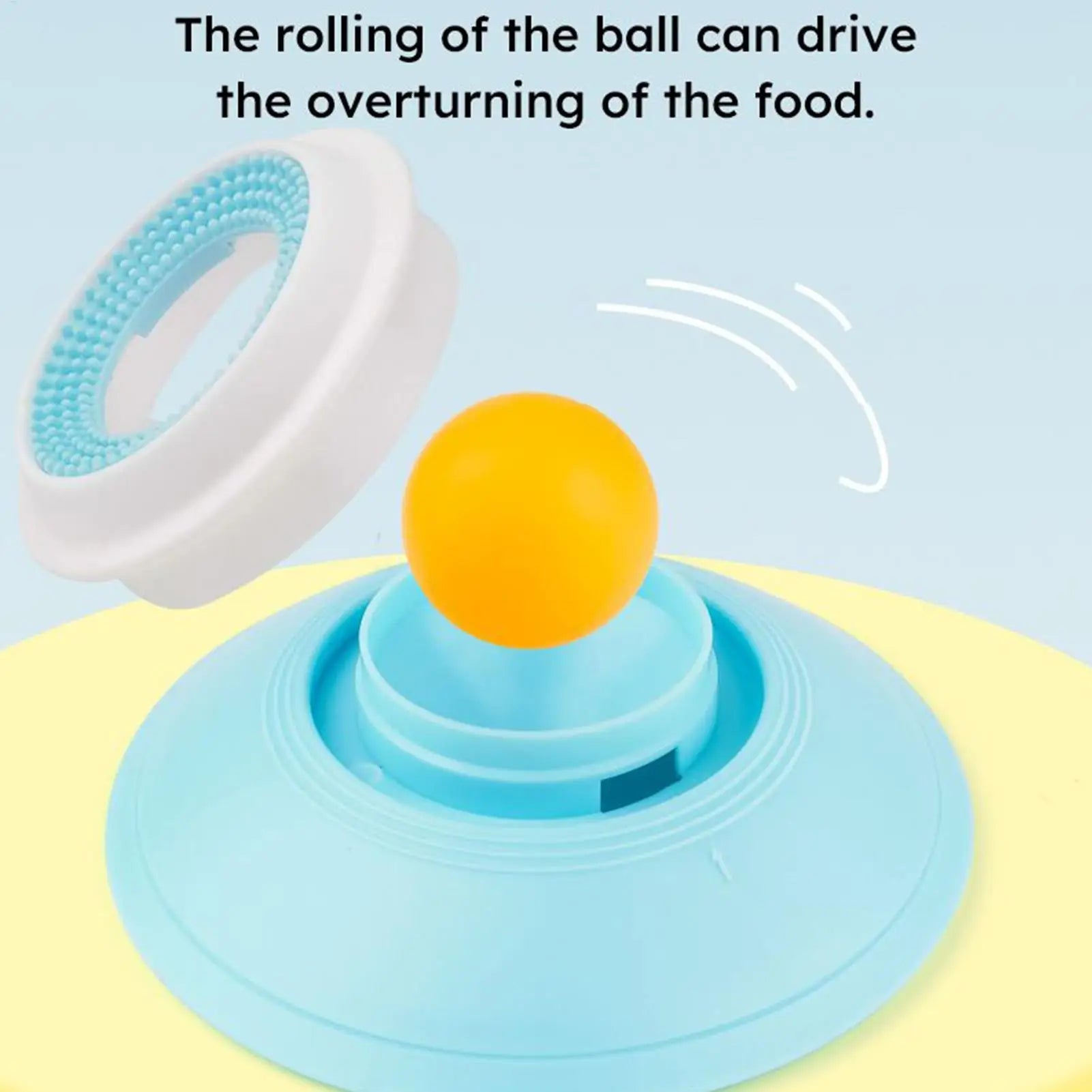Dog Slow Feeder Lick Bowl Slow Eating Dog Lick Bowl with Suction Cup Anti-Choking Snuffle Pet Calming Mat for Small Medium
